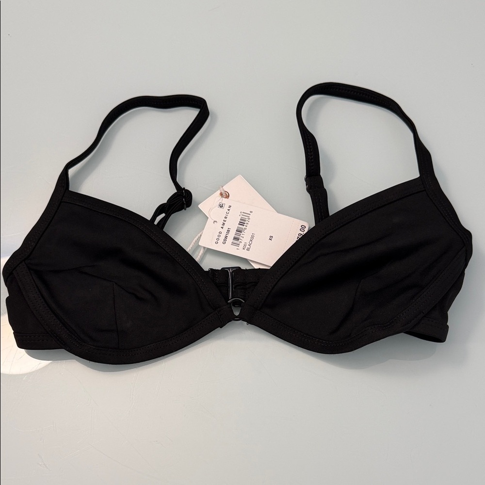 NWT Good American Bikini Top